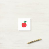 Apple Fruit Post-it® Notes (Op bureau)