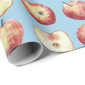 Apple Fruit Waterverf Cadeaupapier (Rol Hoek)