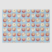 Apple Fruit Waterverf Tissuepapier (Voorkant)
