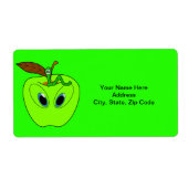 Apple Fruit Worm Labels (Voorkant)