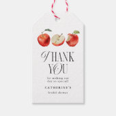 Apple Garden Vrijgezellenfeest Cadeaulabel (Voorkant)