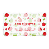 Apple gepersonaliseerd inblikken label (Voorkant)