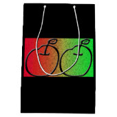 Apple Gift Bag Medium Cadeauzakje (Achterkant)