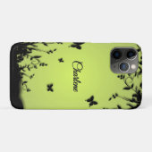 Apple Glow Butterfly Garden - Aangepast Case-Mate iPhone Case (Achterkant (horizontaal))