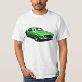 Apple Green Camaro op White T-Shirt