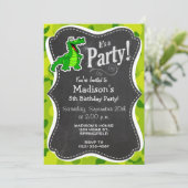 Apple Green Camo; Alligator, Gator Kaart (Staand voorkant)