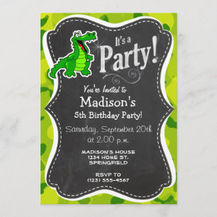 Apple Green Camo; Alligator, gator Kaart