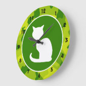 Apple Green Camo; Witte kat Grote Klok (Hoek)