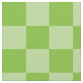 Apple Green Checkerboard Stof (Close Up)