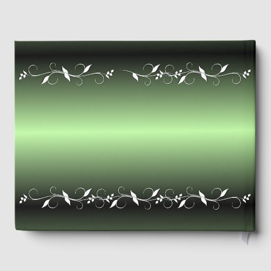 Apple Green Guest Book Gastenboek (Achterkant)