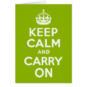Apple Green Keep Calm en Draag door