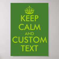 Apple green KeepCalm-posters | Gepersonaliseerde t
