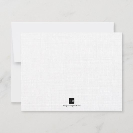 Apple green marvy oval preppy bruiloft behalve de save the date (Achterkant)