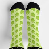 Apple Green Pattern Socks Sokken (Top)