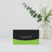 Apple Green Professional Business Consultant Visitekaartje (Staand voorkant)