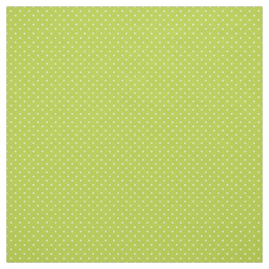 Apple Green Tiny Stippen Stof (Swatch)