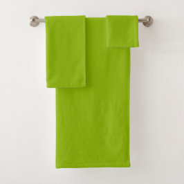 Apple green (vaste kleur) bad handdoek