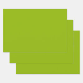 Apple green (vaste kleur) inpakpapier vel