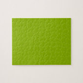 Apple green (vaste kleur) legpuzzel (Horizontaal)