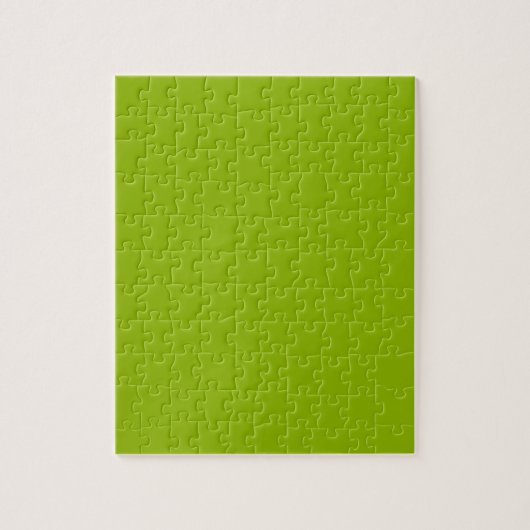 Apple green (vaste kleur) legpuzzel (Verticaal)