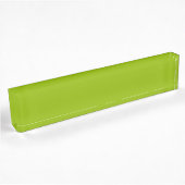 Apple green (vaste kleur) naambordje