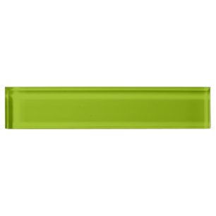 Apple green (vaste kleur) naambordje