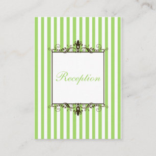 Apple Green, White, Brown Striped Enclosure Kaart