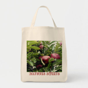 Apple Grocery Bag Tote Bag