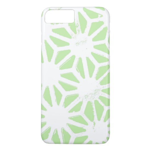 Apple groen geometrisch patroon Case-Mate iPhone case (Achterkant)