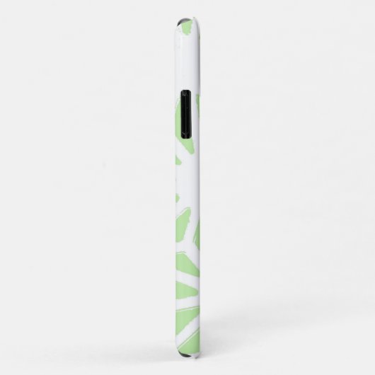 Apple groen geometrisch patroon Case-Mate iPhone case (Achterkant/rechts)