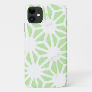 Apple groen geometrisch patroon Case-Mate iPhone case