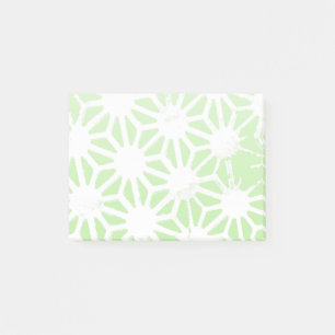 Apple groen geometrisch patroon post-it® notes