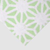 Apple groen geometrisch patroon tissuepapier (Detail)