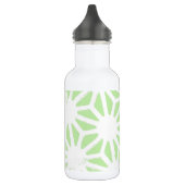 Apple groen geometrisch patroon waterfles (Links)