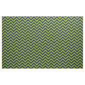 Apple Groen Marine Blauw LG Chevron Patroon 12I Stof (Fat Quarter)