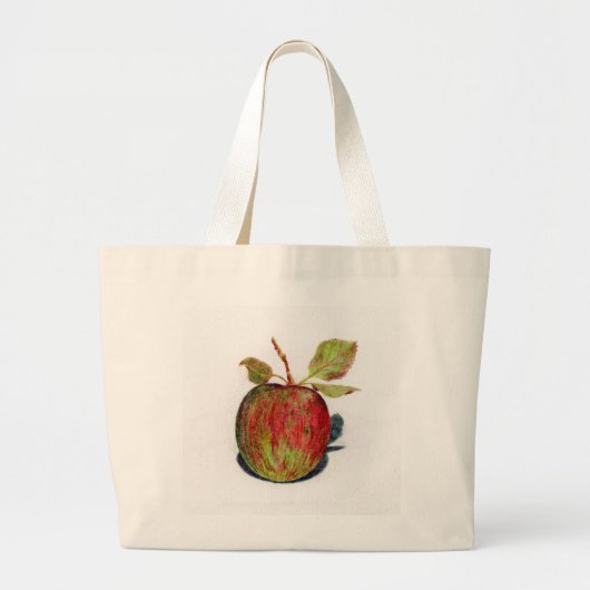 Apple Grote Tote Bag (Voorkant)