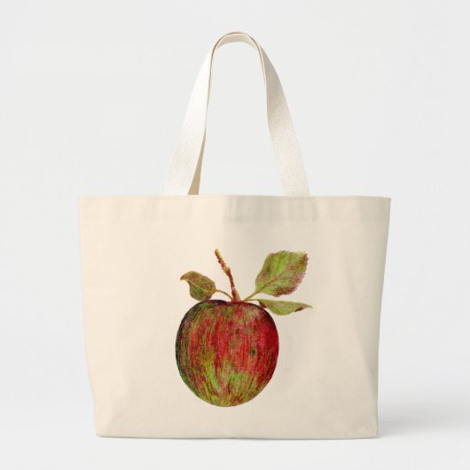 Apple Grote Tote Bag (Voorkant)