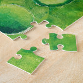 Apple halveert het schilderen legpuzzel (Zijkant)