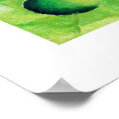 Apple halveert het schilderen poster (Hoek)