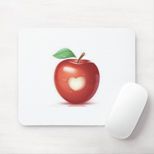 Apple hart muismat (Met muis)