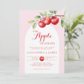 Apple Harvest Boho Arch Coed Herfst Chic Girl Show Kaart (Staand voorkant)