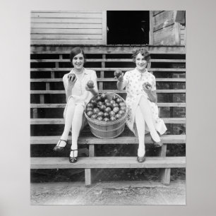 Apple Harvest Girls, 1927.  foto Poster