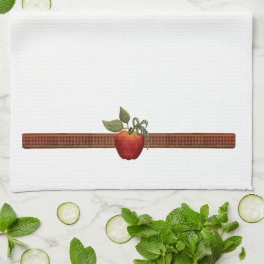 Apple Harvest - Kitchen Towel Theedoek (Gevouwen)
