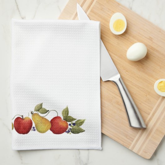 Apple Harvest - Kitchen Towel Theedoek (Quarter Fold)