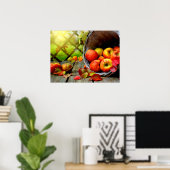 Apple Harvest Poster (Thuiskantoor)