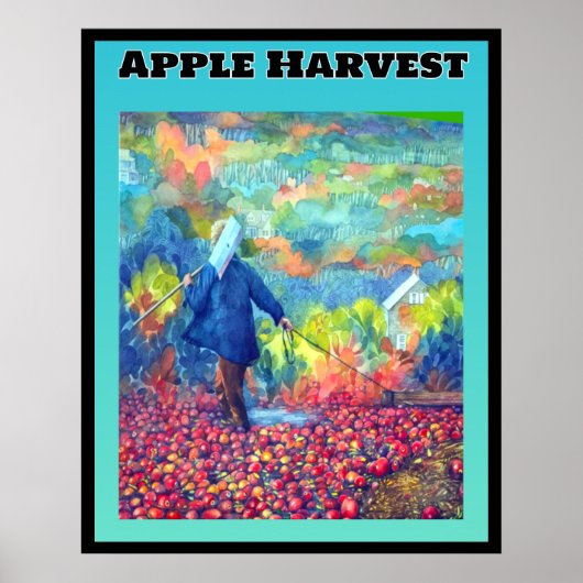 Apple Harvest Poster (Voorkant)