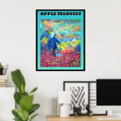Apple Harvest Poster (Thuiskantoor)