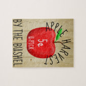 Apple Harvest Sign Legpuzzel (Horizontaal)