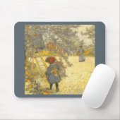 Apple Harvest van Carl Larsson Orchard Muismat (Met muis)