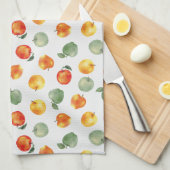 Apple Harvest (White Smoke) - Keukenhanddoek (Quarter Fold)